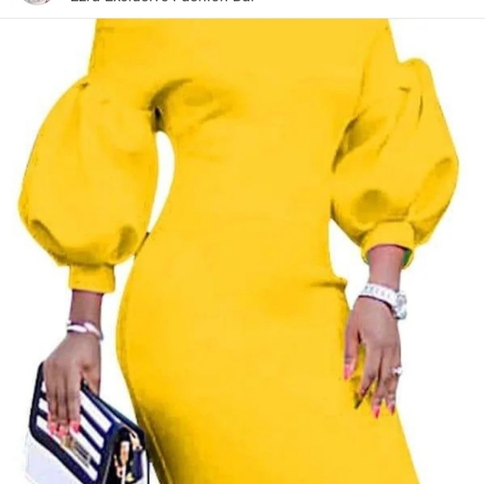 Yellow Dress med